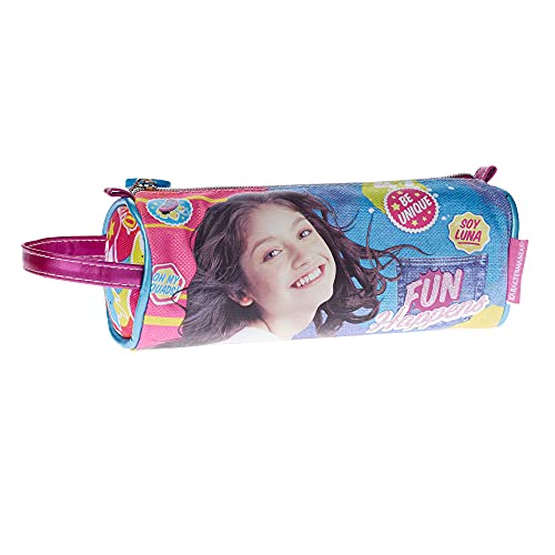 KARACTERMANIA 93611 Soy Luna Fun Happens Estuches, 22 cm, Morado