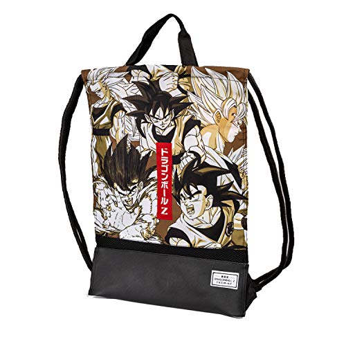 KARACTERMANIA Dragon Ball Vintage-Saco Storm con Asas, Multicolor