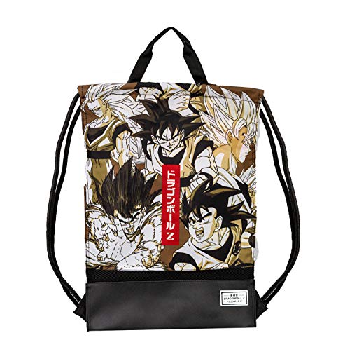 KARACTERMANIA Dragon Ball Vintage-Saco Storm con Asas, Multicolor