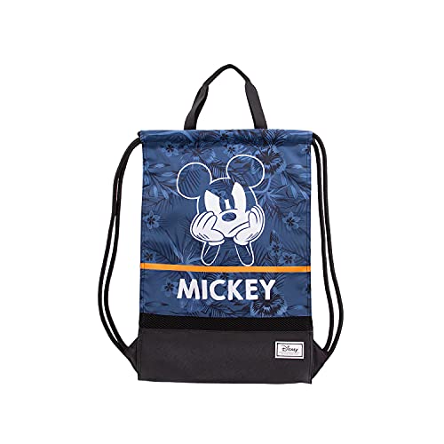 KARACTERMANIA Mickey Mouse Blue-Saco de Cuerdas Storm con Asas, Color Azul (“02358”)