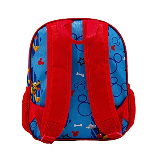 KARACTERMANIA Mickey Mouse Let's Go-Mochila 3D (Pequeña), Azul, M