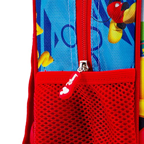 KARACTERMANIA Mickey Mouse Let's Go-Mochila 3D (Pequeña), Azul, M