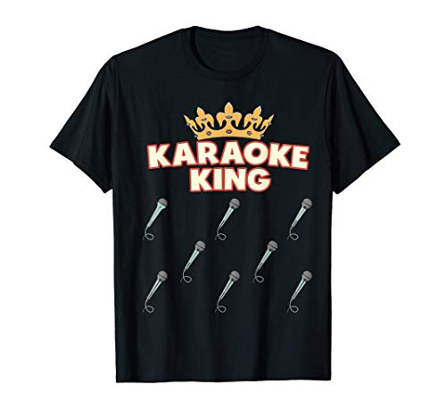 Karaoke King - Divertido micrófono de karaoke Camiseta