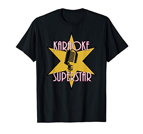 Karaoke Superstar Canto divertido Karaoke Camiseta