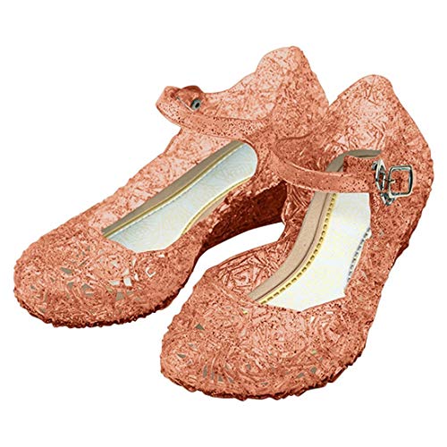 Katara-Zapatos De Princesa Mia and Me Con Cuña Disfraz Niña, color rosa, EU 33 (Tamaño del fabricante: 35) (ES10)