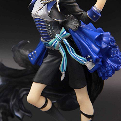 KIJIGHG Estatua de Anime Black Butler Anime Figura Modelo Brina Palencia Estatua Decoración del hogar Vida Diaria Coleccionables Juguetes para niños Regalo 22CM