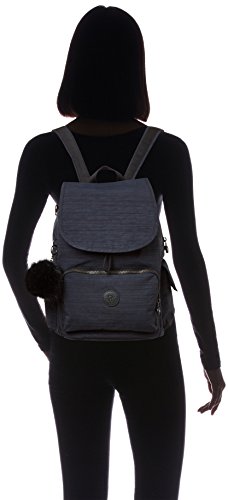 Kipling City Pack, Mochilas para Mujer, Azul (True Dazz Navy), 32x37x18.5 cm