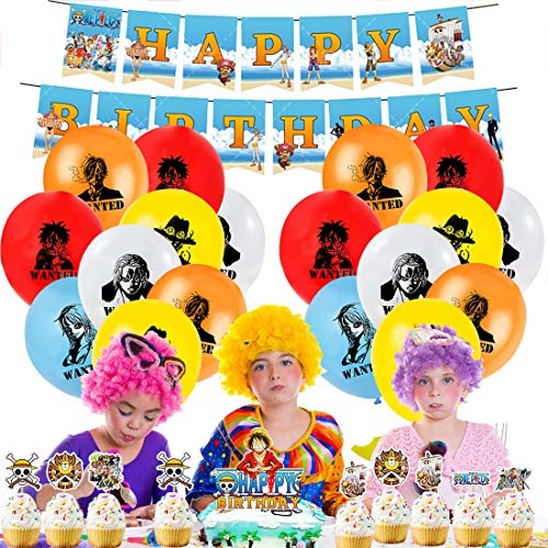 Kit de Decoracion Cumpleaños Globos YUESEN 40 Piezas Decoración para Fiestas Temáticas Globos Fiesta Cumpleaños Decoración Globos Diseño de Bandera de Calavera for Suministros Decoración