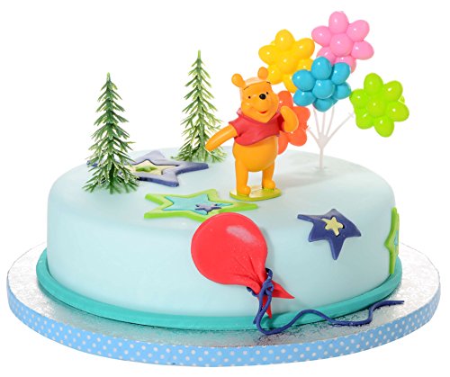 Kit de decoración para tarta Winnie the Pooh 21909 oso de peluche para cumpleaños de niños