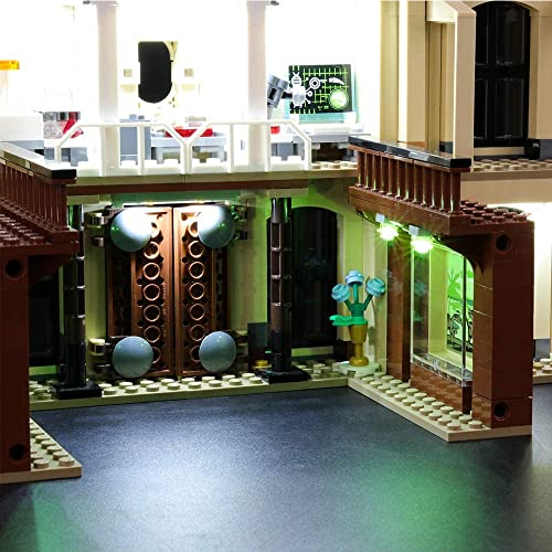 Kit de iluminación LED para Indoraptor Rampage at Lockwood Estate - Compatible con el modelo de bloques de construcción Lego 75930 - No incluye el juego Lego