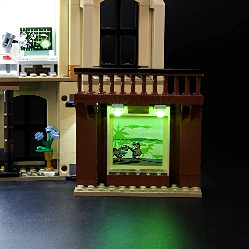 Kit de iluminación LED para Indoraptor Rampage at Lockwood Estate - Compatible con el modelo de bloques de construcción Lego 75930 - No incluye el juego Lego