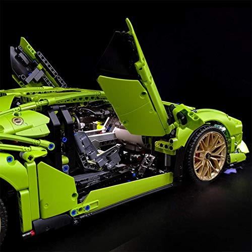 Kit de iluminación LED RC para Lego 42115 Lamborghini SIAN FKP37 (Solo LED Incluido, sin Kit Lego)