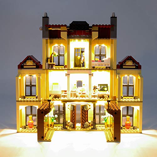 Kit de iluminación USB para Lego 75930 Indoraptor Rampage en Lockwood Estate, Juego de Luces Compatible con Bloques de construcción Lego 75930 para niños educativos (no Incluye el Modelo)