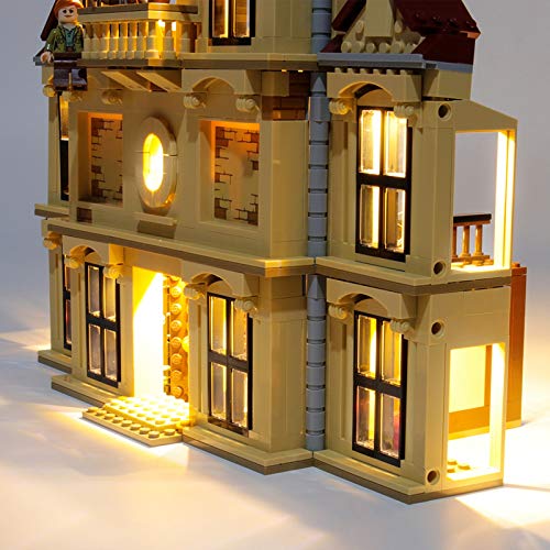 Kit de iluminación USB para Lego 75930 Indoraptor Rampage en Lockwood Estate, Juego de Luces Compatible con Bloques de construcción Lego 75930 para niños educativos (no Incluye el Modelo)