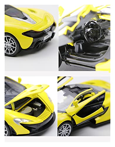 Kit Juguetes Coches Metal Resistente 1:32 para McLaren P1 Coche Deportivo De Aleación Modelo De Fundición A Presión Colección De Regalos para Niños Maravilloso Regalo (Color : Verde)