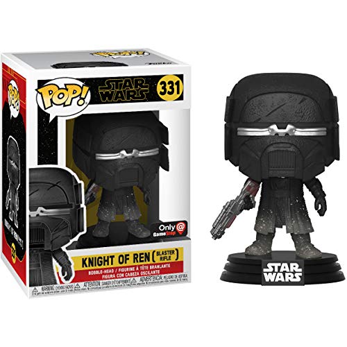 Knight of Ren [Rifle Blaster] (GameStop Exc): Figura de vinilo Fun ko Pop! y 1 paquete de protector gráfico compatible (331 - 39878 - B)