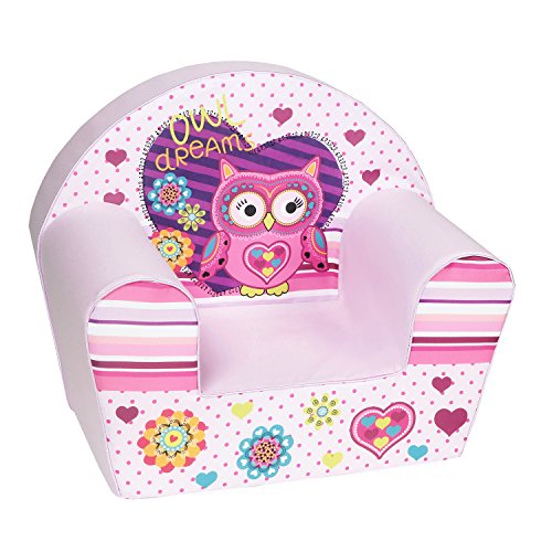 Knorrtoys knoortoys-Sillón Infantil Owl, Multicolor