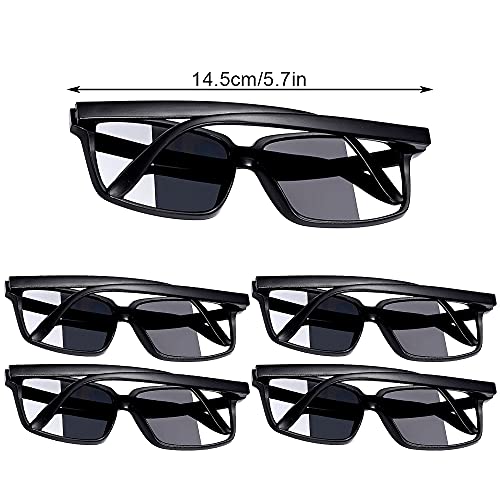 Komake Gafas de Sol de Visión Trasera,Gafas Decorativas,Gafas de Espejo Visión Trasera con Diseño de Moda,Gafas de Espejo Anti Espía para Gafas de Sol de Playa de Behind Vision Ciclismo al Aire Libre