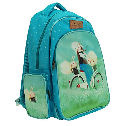 KORI KUMI 25387 - Mochila Doble Summertime, Azul