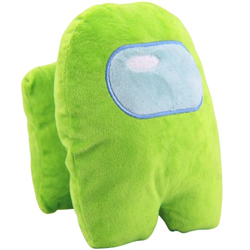 KPRICE Among US – Peluche verde – Tamaño 20 cm – Bonita – Juguete Emotion – Muñeca animal suave – Figura de muñeca Parmi Nosotros – Plush niño adulto – Se entrega en una bolsa de transporte original