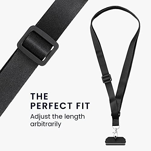 kwmobile Lanyard para Mando a Distancia de dron - Correa anticaida con Soporte y mosquetón Compatible con dji Mavic Mini 2 / Air 2/2S