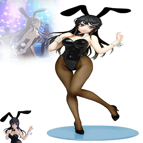 KZYX Rascal Does Not Dream of Bunny Girl Senpai - Sakurajima MAI Figura De PVC, Figura De Anime, Estatua, Modelo Coleccionable, Muñeca De Juguete Coleccionable, Decoraciones De Escritorio