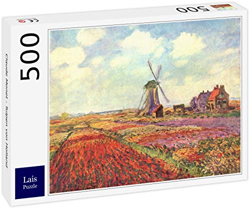 Lais Puzzle Claude Monet - Tulipanes de Holanda 500 Piezas