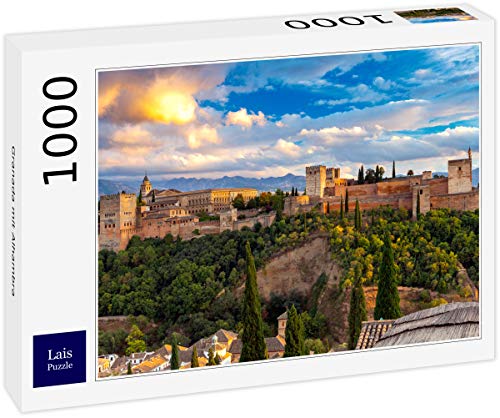 Lais Puzzle Granada con la Alhambra 1000 Piezas