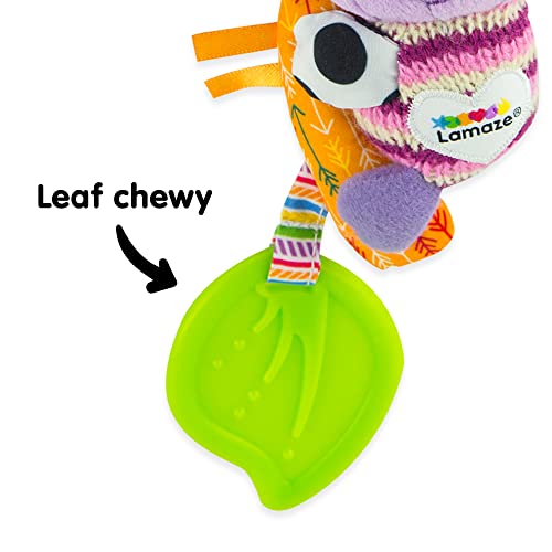 LAMAZE Mini Clip and Go Koala Juguete de bebé, con Clip en el Cochecito de bebé y Juguete de Cochecito, Juguete sensorial para bebés niños y niñas de 0 a 6 Meses