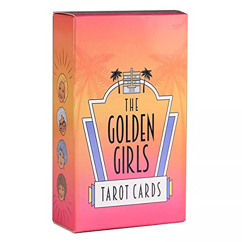 Las Chicas de Oro tarots Tarjetas,The Golden Girls Tarot Cards