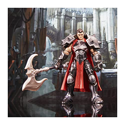 League of Legends, Figura Coleccionable de Darius de 4 Pulgadas con Detalles Premium y Accesorio de Hacha, colección The Champion y Grado de coleccionista, Edades de 12 años en adelante