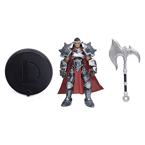 League of Legends, Figura Coleccionable de Darius de 4 Pulgadas con Detalles Premium y Accesorio de Hacha, colección The Champion y Grado de coleccionista, Edades de 12 años en adelante