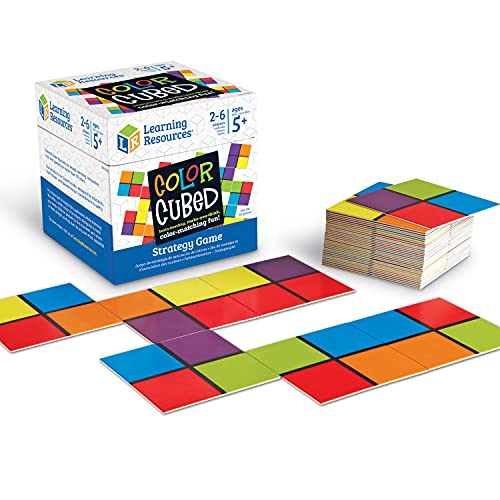 Learning Resources- Juego de Estrategia de Cuadrados de Colores, Multicolor (LER9283) , color/modelo surtido