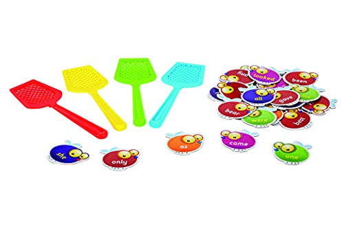 Learning Resources- Juego para identificar Palabras de Uso frecuente con matamoscas Sight Word Swat, Color (LSP8598-UK)