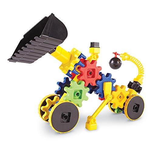 Learning Resources Máquina Excavadora con Engranajes WreckerGears Gears, Color (LER9237)