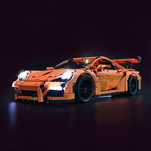 LED para Lego Porsche 911 GT3 RS 42056 y 20001(Porsche no Incluido)