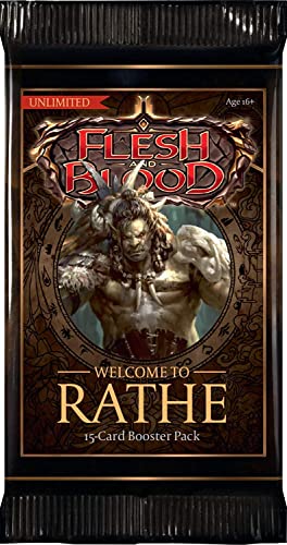 Legend Story Studios- Flesh & Blood: Welcome to Rathe Unlimited Booster - Display de 24 Sobres, Color (FAB19001UD)