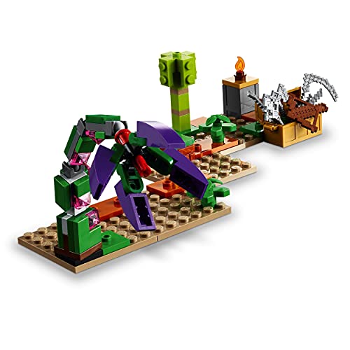 Lego 21176 Minecraft La Abominación De La Selva, Juguete De Construcción + 21171 Minecraft El Establo De Los Caballos, Juguete para Niños De 8 Años Y Más con Caballos, Granja Y Mini Figuras