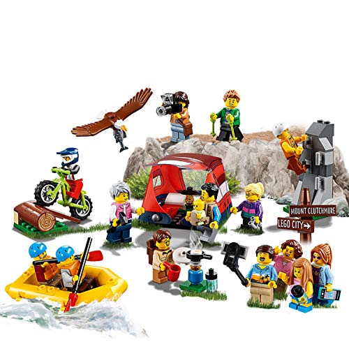 LEGO 60202 City Town Pack de Minifiguras: Aventuras al Aire Libre