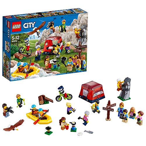 LEGO 60202 City Town Pack de Minifiguras: Aventuras al Aire Libre