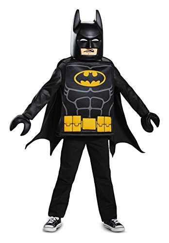 LEGO Disguise Disfraz Batman Niño Clásico, Disfraz Superhéroe Niño Disponible en Talla S