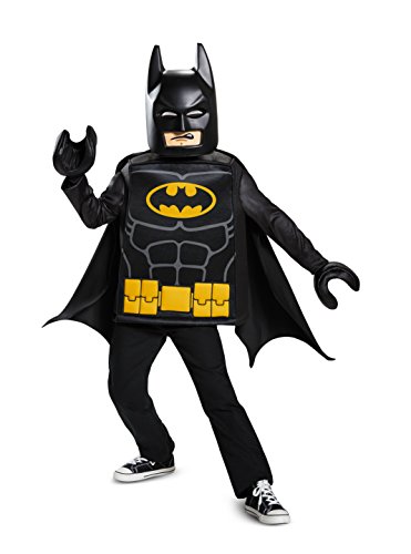 LEGO Disguise Disfraz Batman Niño Clásico, Disfraz Superhéroe Niño Disponible en Talla S