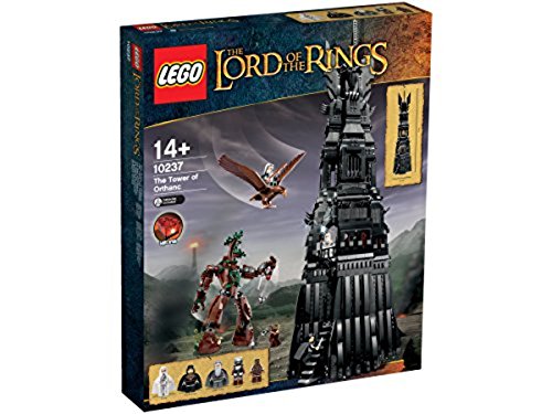 LEGO - Juego de construcción con diseño Torre de Orthanc El Señor de Anillos, 2359 Piezas (10237)