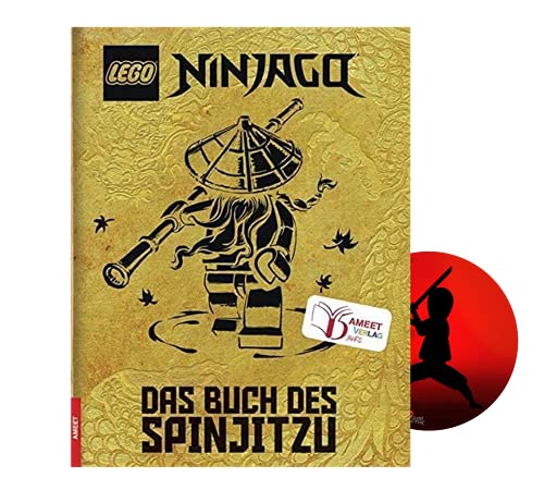 LEGO NINJAGO - El libro de Spinjitzu (edición de aniversario) + pegatina ninjago (idioma español no garantizado)