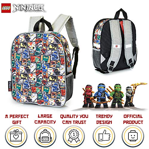 Lego Ninjago Mochilas Escolares Juveniles Para Niños, Mochila Para El Colegio Actividades Extraescolares Con Estampado de Ninja, Regalos Originales Para Niños Adolescentes