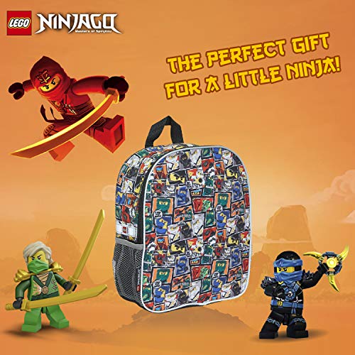 Lego Ninjago Mochilas Escolares Juveniles Para Niños, Mochila Para El Colegio Actividades Extraescolares Con Estampado de Ninja, Regalos Originales Para Niños Adolescentes