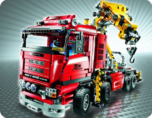 LEGO Technic 8258 - Camión grúa motorizado [versión en inglés]