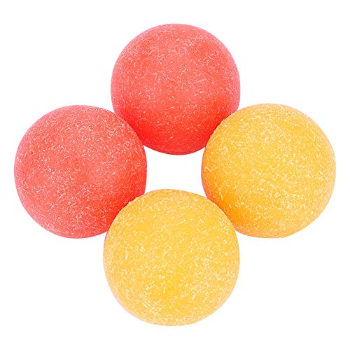 LeKu Mini Soccer Ball-4PCS Superficie Rugosa Mini Mesa Balones de fútbol Pelotas de Mesa Juego de Mesa 36mm