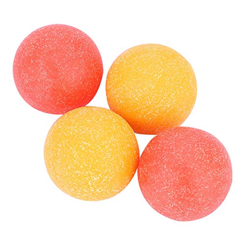 LeKu Mini Soccer Ball-4PCS Superficie Rugosa Mini Mesa Balones de fútbol Pelotas de Mesa Juego de Mesa 36mm