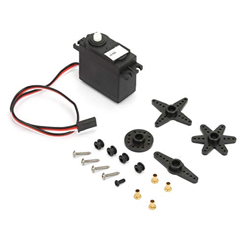 Leku Motorreductor DC - DS04-NFC Servos de rotación Continua de 360 ​​Grados Motorreductor DC para Robots RC